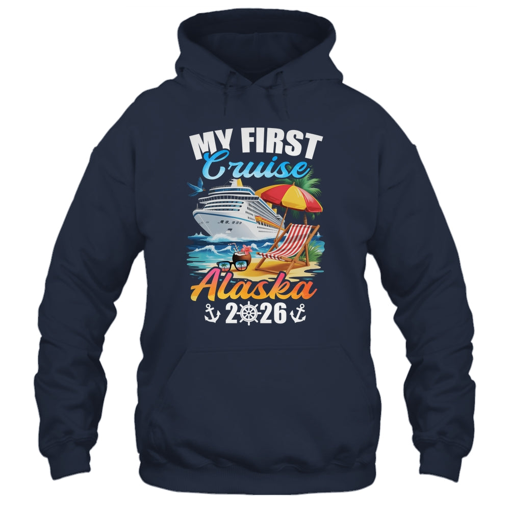 My First Cruise Alaska 2026 Family Vacation Trip Matching Shirt & Hoodie | teecentury
