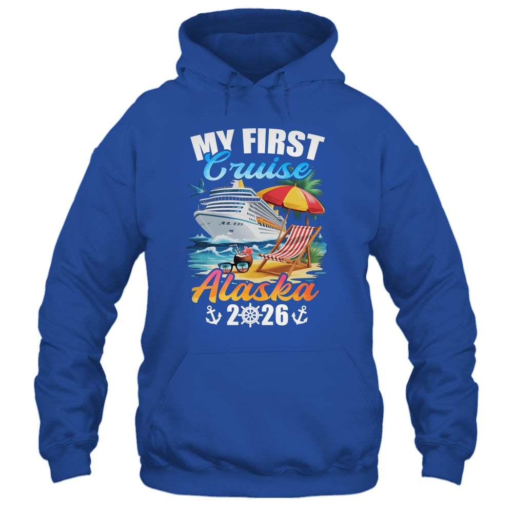 My First Cruise Alaska 2026 Family Vacation Trip Matching Shirt & Hoodie | teecentury