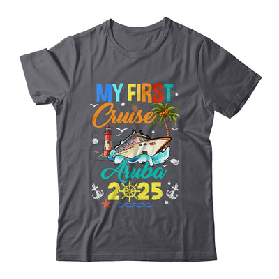 My First Cruise Aruba 2025 Family Matching Vacation Group Shirt & Tank Top | teecentury