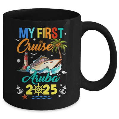 My First Cruise Aruba 2025 Family Matching Vacation Group Mug | teecentury