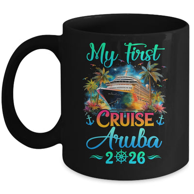 My First Cruise Aruba 2026 Family Trip Cruisin Together Mug | teecentury