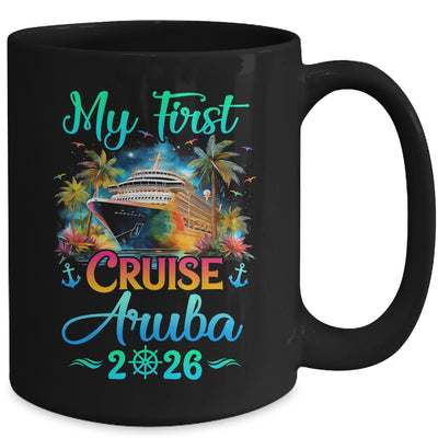My First Cruise Aruba 2026 Family Trip Cruisin Together Mug | teecentury