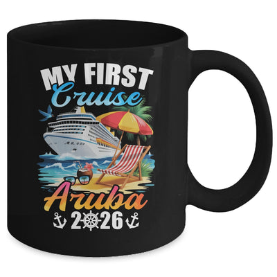 My First Cruise Aruba 2026 Family Vacation Trip Matching Mug | teecentury