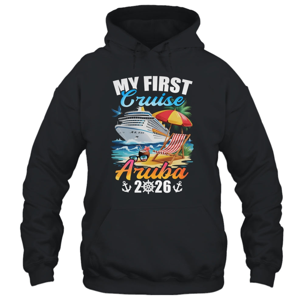 My First Cruise Aruba 2026 Family Vacation Trip Matching Shirt & Tank Top | teecentury