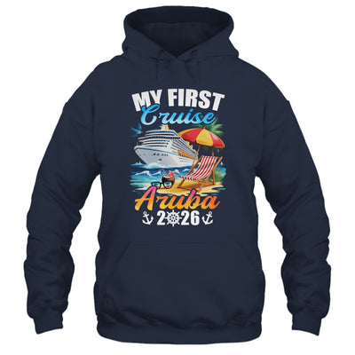 My First Cruise Aruba 2026 Family Vacation Trip Matching Shirt & Tank Top | teecentury
