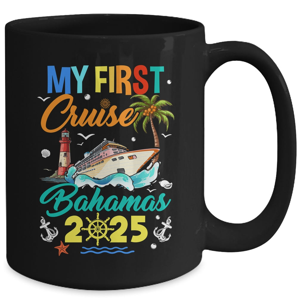 My First Cruise Bahamas 2025 Family Matching Vacation Group Mug | teecentury