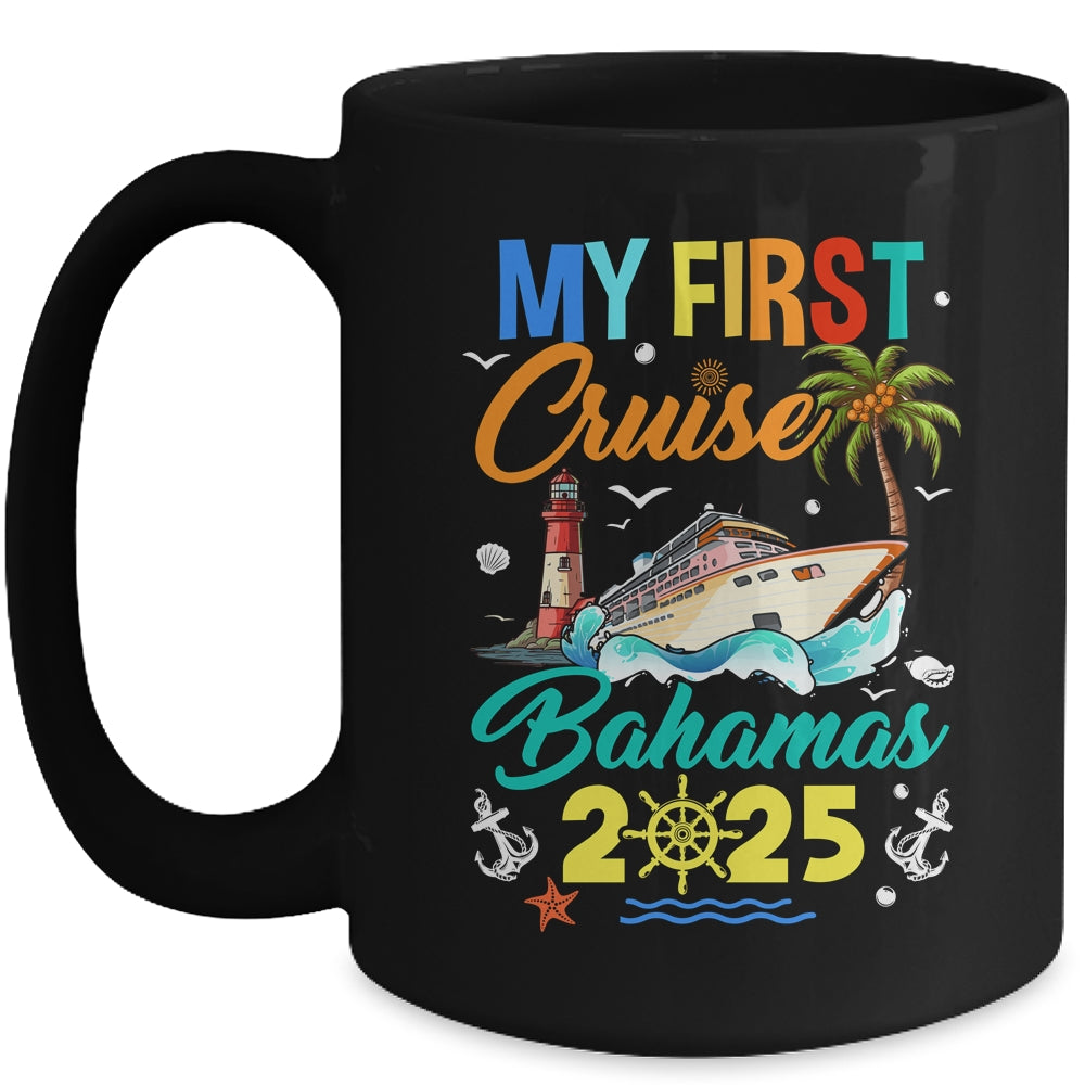 My First Cruise Bahamas 2025 Family Matching Vacation Group Mug | teecentury