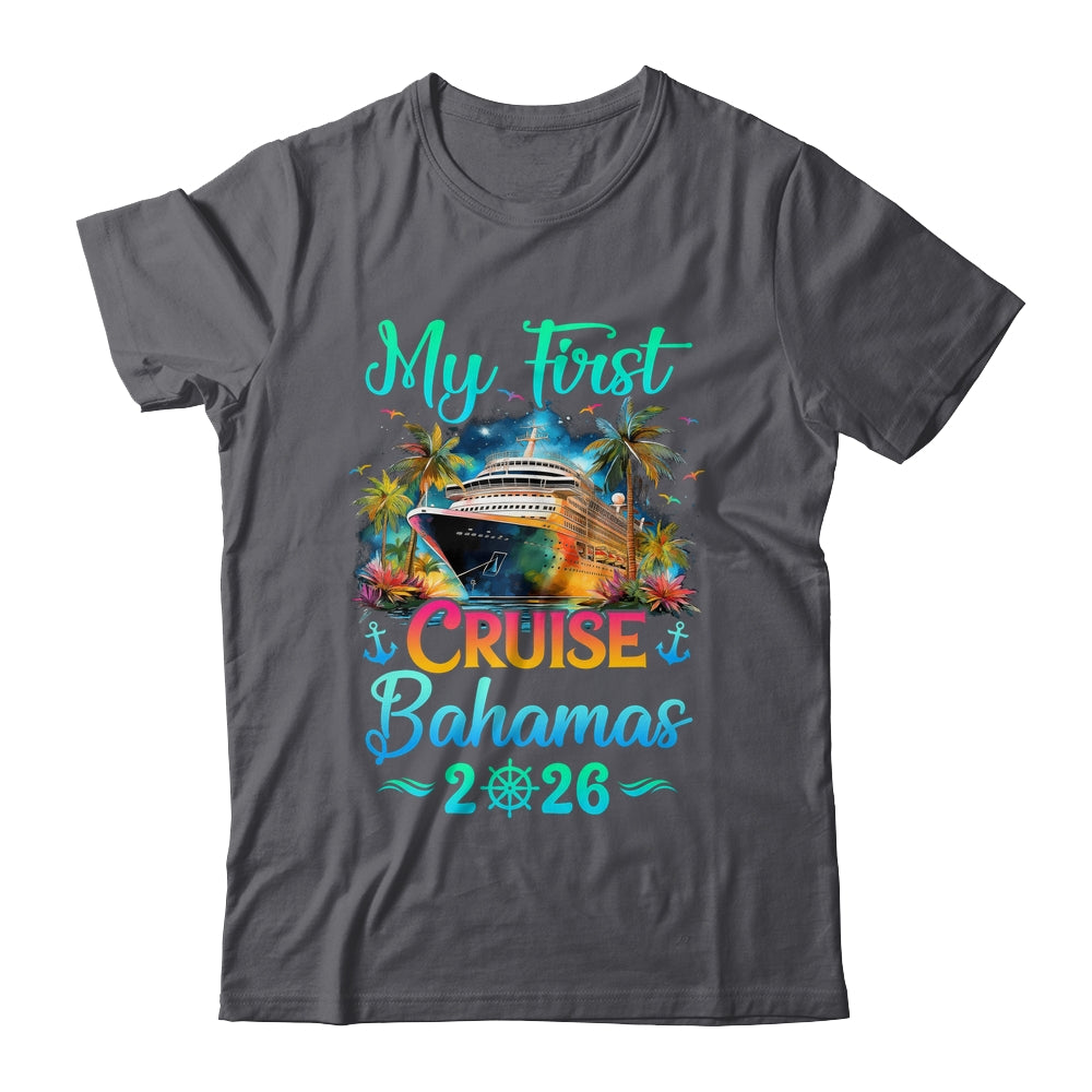 My First Cruise Bahamas 2026 Family Trip Cruisin Together Shirt & Tank Top | teecentury