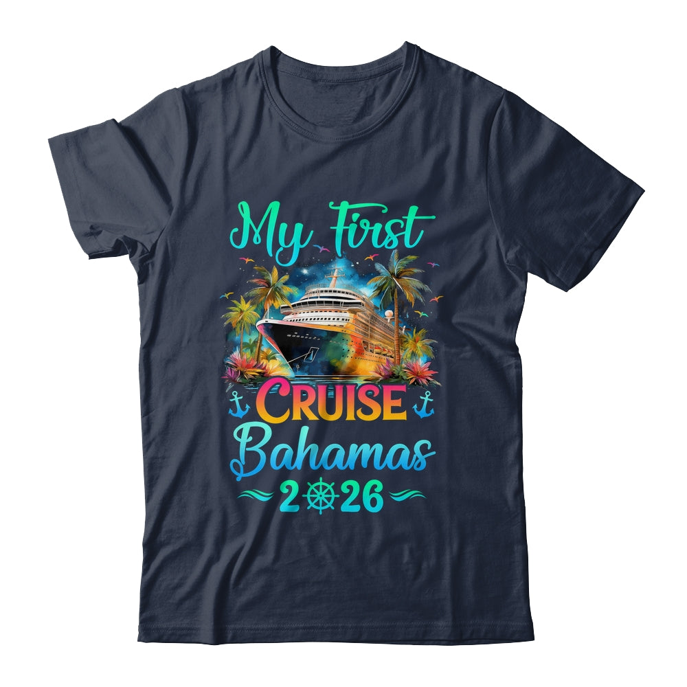 My First Cruise Bahamas 2026 Family Trip Cruisin Together Shirt & Tank Top | teecentury
