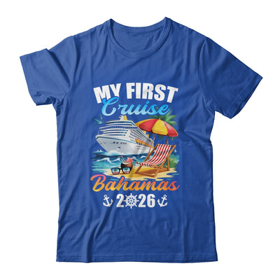 My First Cruise Bahamas 2026 Family Vacation Trip Matching Shirt & Tank Top | teecentury