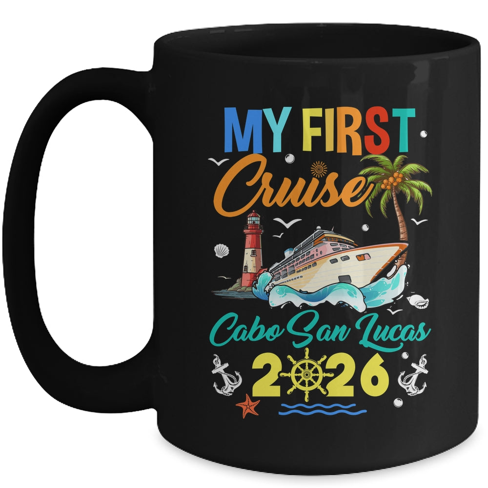 My First Cruise Cabo San Lucas 2026 Family Matching Vacation Group Mug | teecentury