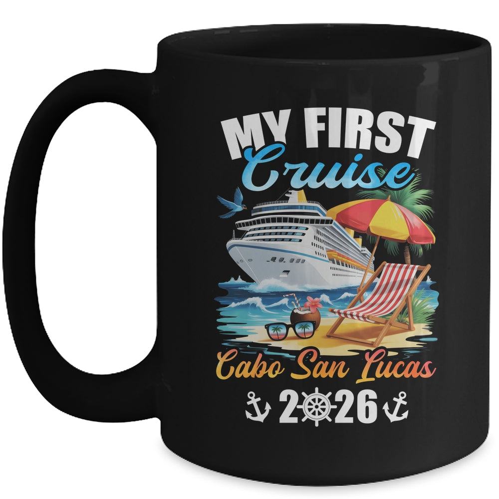 My First Cruise Cabo San Lucas 2026 Family Vacation Trip Matching Mug | teecentury