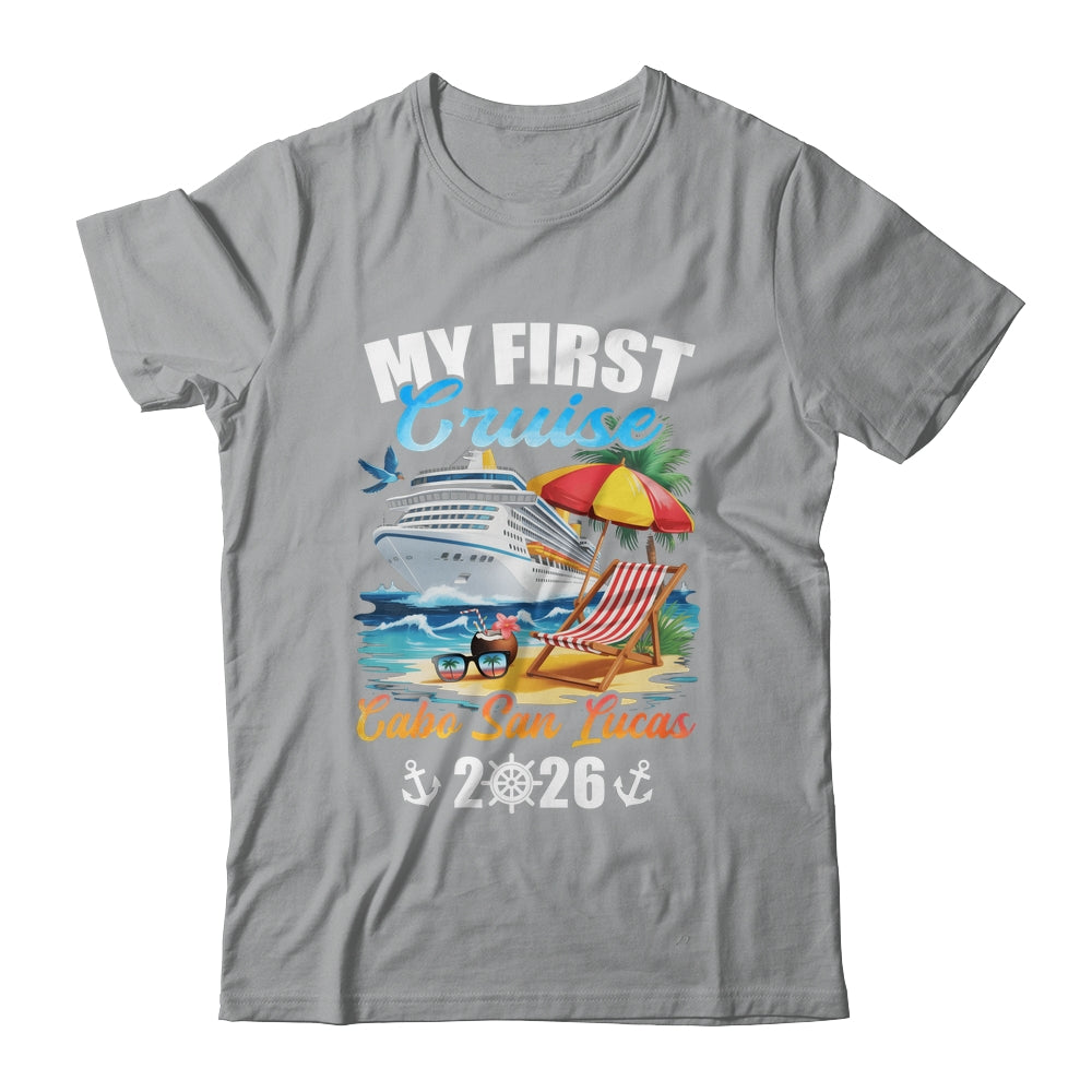 My First Cruise Cabo San Lucas 2026 Family Vacation Trip Matching Shirt & Tank Top | teecentury