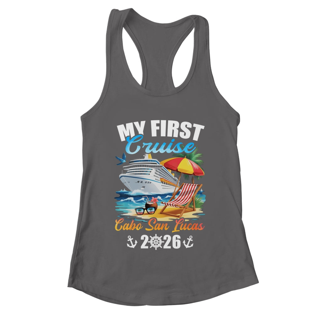 My First Cruise Cabo San Lucas 2026 Family Vacation Trip Matching Shirt & Tank Top | teecentury