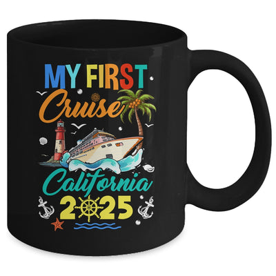 My First Cruise California 2025 Family Matching Vacation Group Mug | teecentury