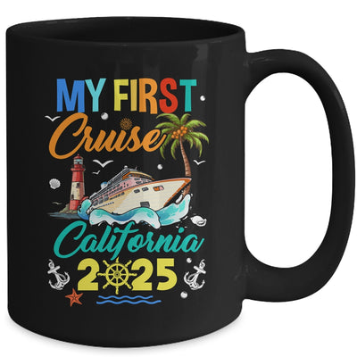 My First Cruise California 2025 Family Matching Vacation Group Mug | teecentury