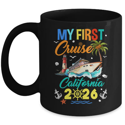 My First Cruise California 2026 Family Matching Vacation Group Mug | teecentury