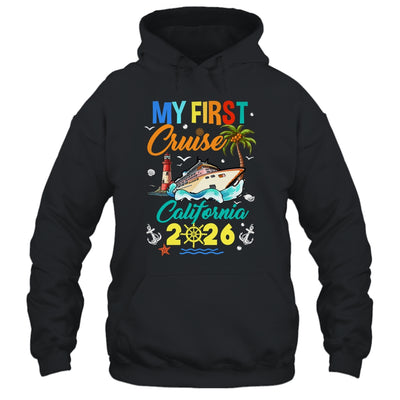 My First Cruise California 2026 Family Matching Vacation Group Shirt & Tank Top | teecentury