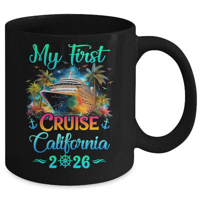 My First Cruise California 2026 Family Trip Cruisin Together Mug | teecentury