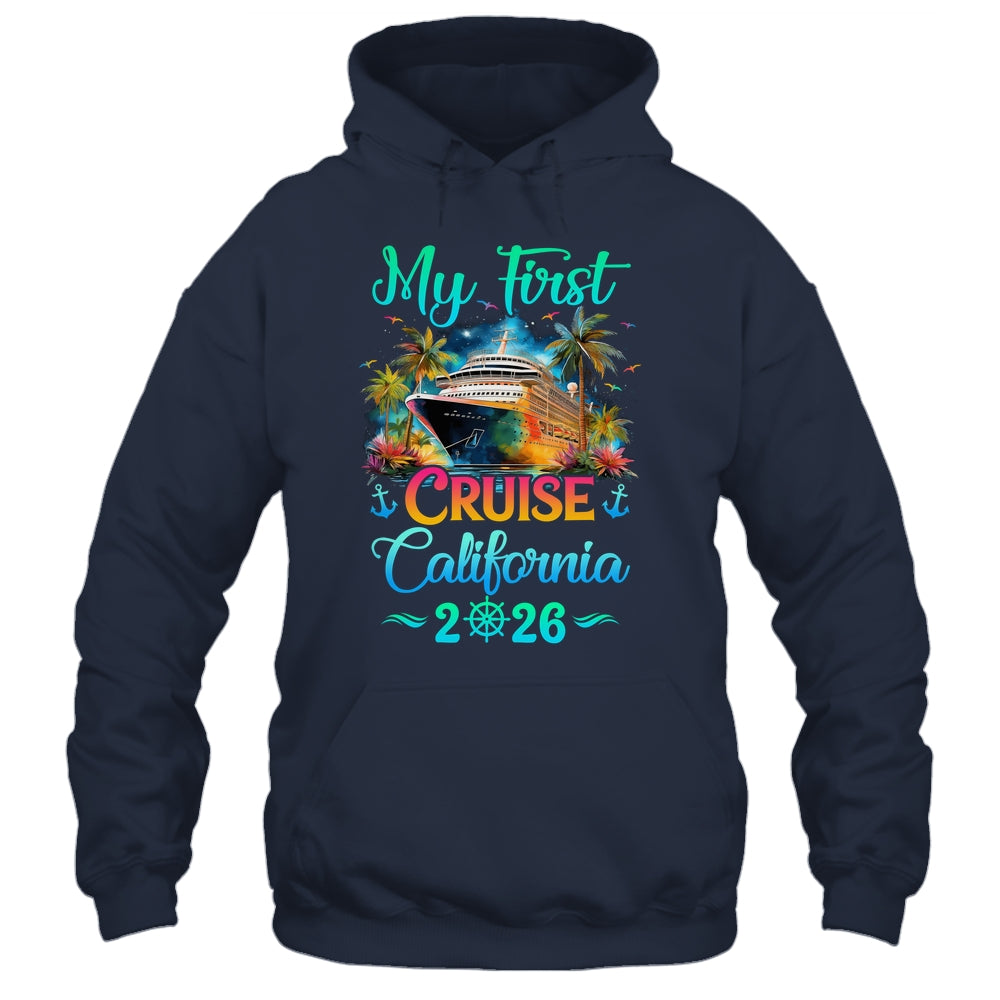 My First Cruise California 2026 Family Trip Cruisin Together Shirt & Tank Top | teecentury