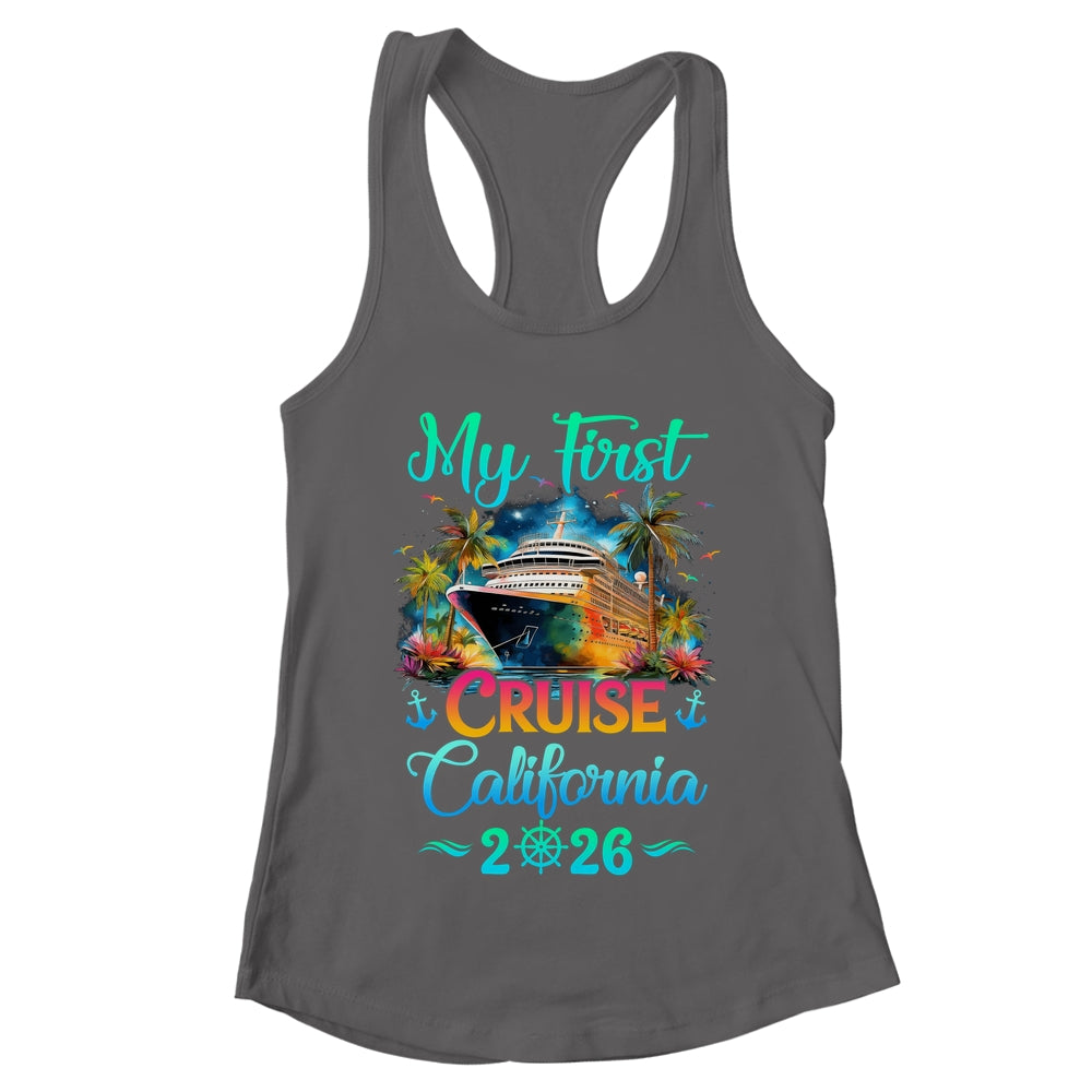My First Cruise California 2026 Family Trip Cruisin Together Shirt & Tank Top | teecentury