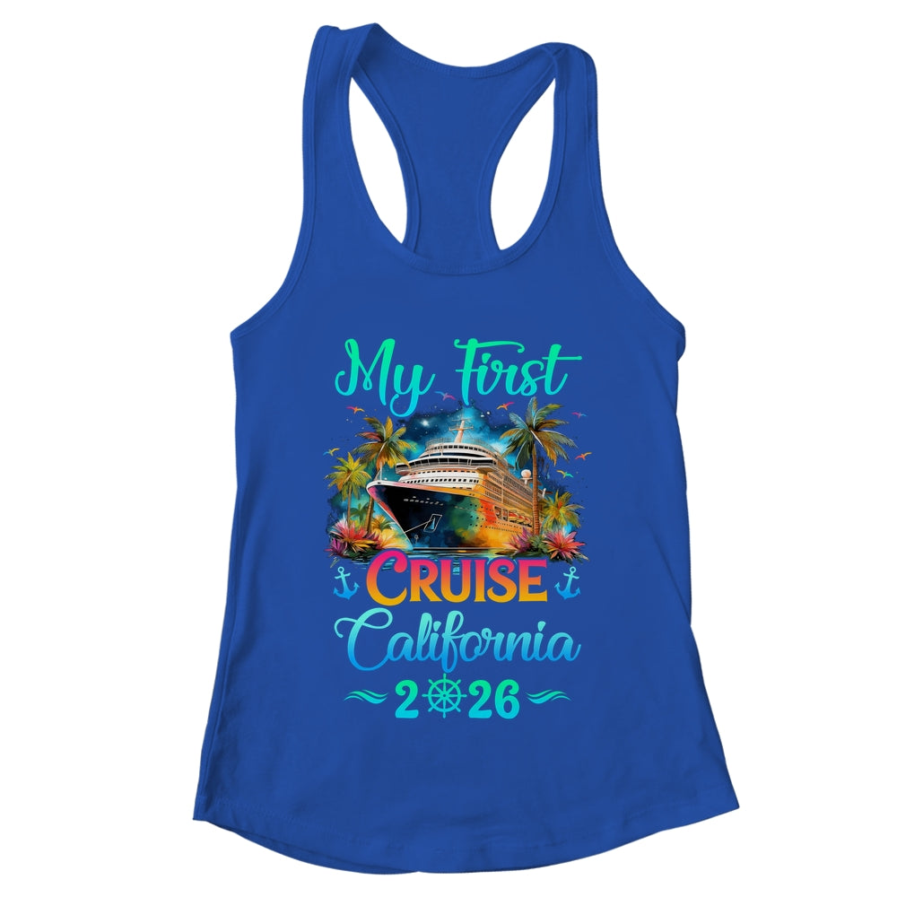 My First Cruise California 2026 Family Trip Cruisin Together Shirt & Tank Top | teecentury