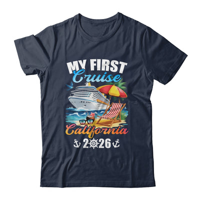 My First Cruise California 2026 Family Vacation Trip Matching Shirt & Tank Top | teecentury