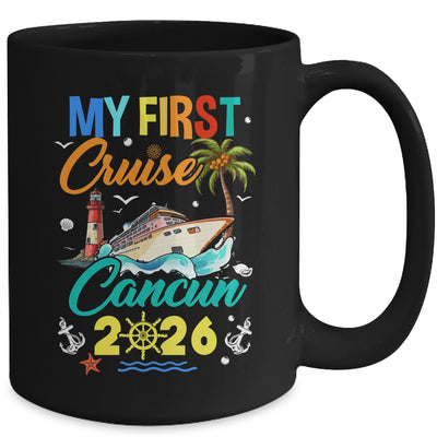 My First Cruise Cancun 2026 Family Matching Vacation Group Mug | teecentury