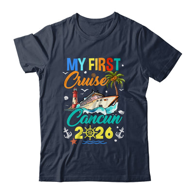 My First Cruise Cancun 2026 Family Matching Vacation Group Shirt & Tank Top | teecentury