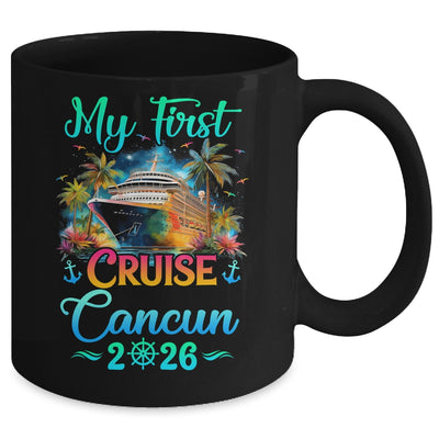 My First Cruise Cancun 2026 Family Trip Cruisin Together Mug | teecentury