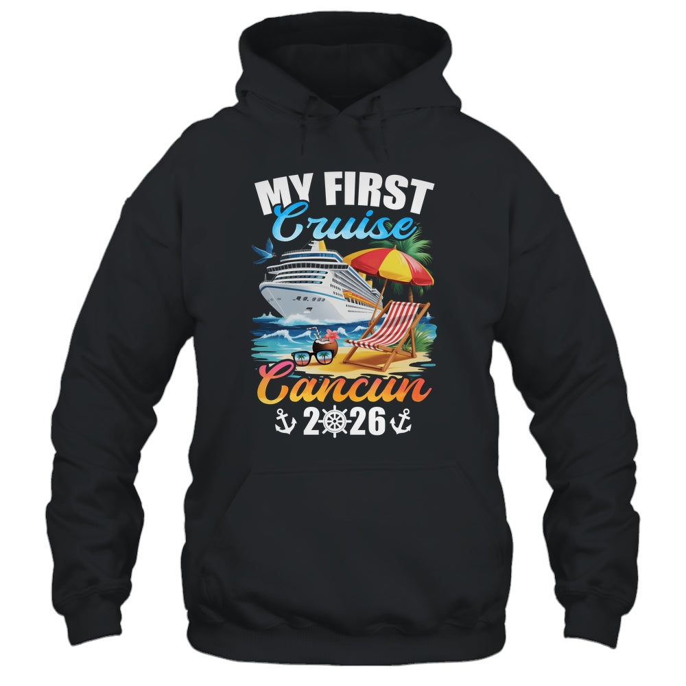 My First Cruise Cancun 2026 Family Vacation Trip Matching Shirt & Tank Top | teecentury