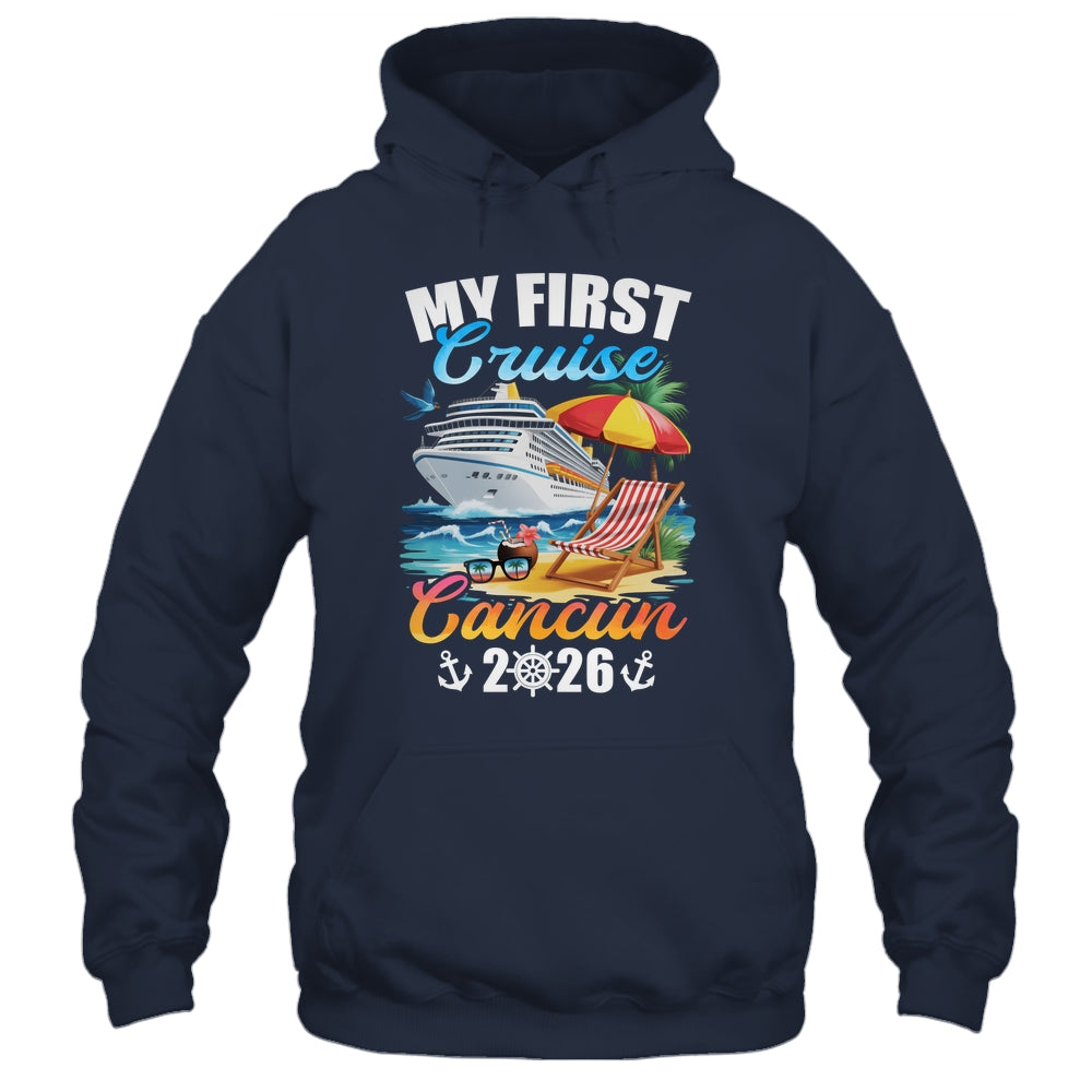 My First Cruise Cancun 2026 Family Vacation Trip Matching Shirt & Tank Top | teecentury