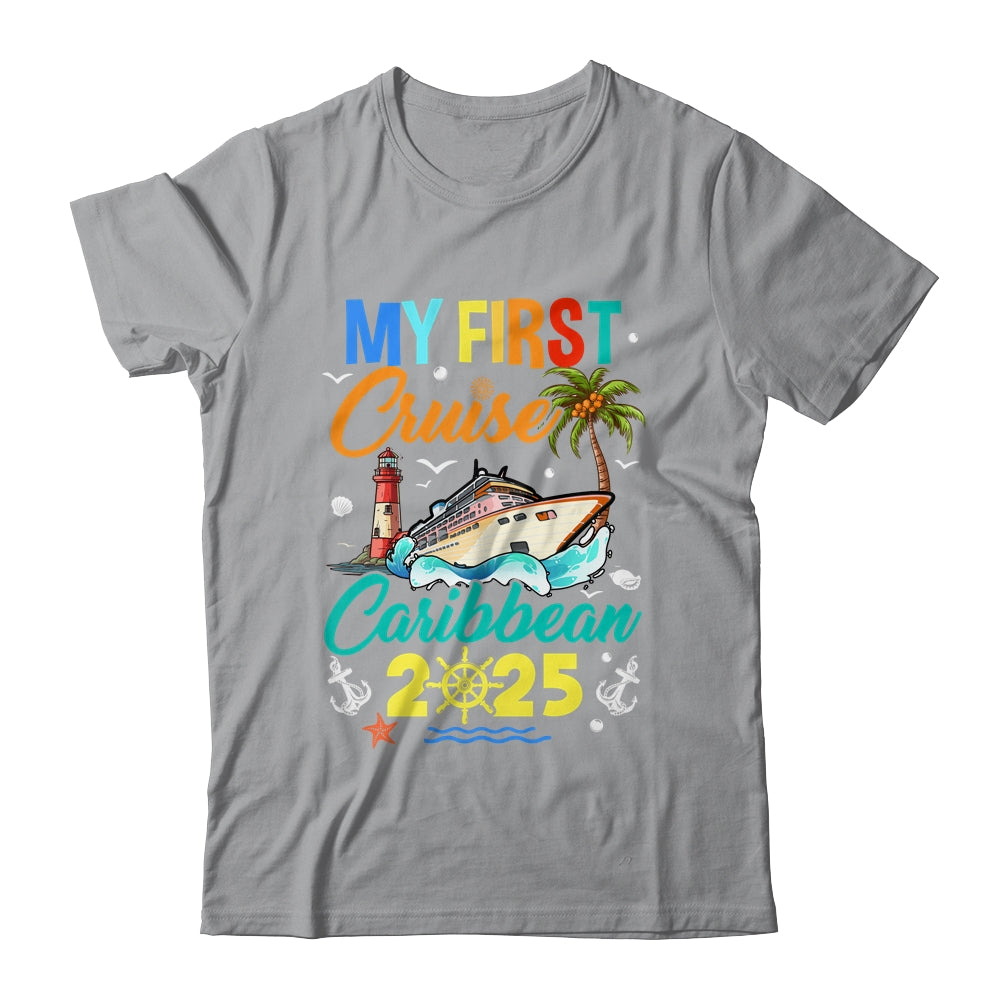 My First Cruise Caribbean 2025 Family Matching Vacation Group Shirt & Tank Top | teecentury