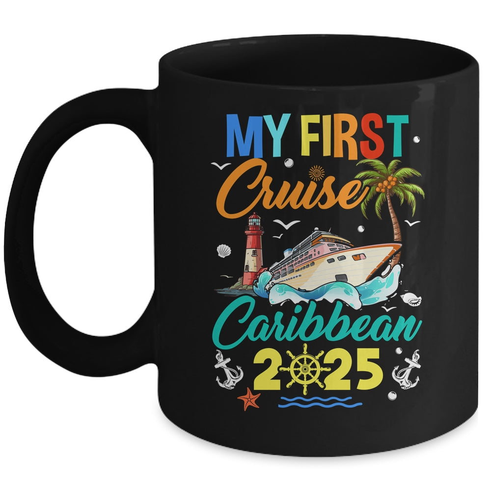 My First Cruise Caribbean 2025 Family Matching Vacation Group Mug | teecentury