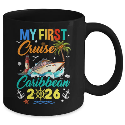 My First Cruise Caribbean 2026 Family Matching Vacation Group Mug | teecentury