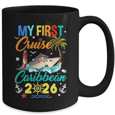 My First Cruise Caribbean 2026 Family Matching Vacation Group Mug | teecentury