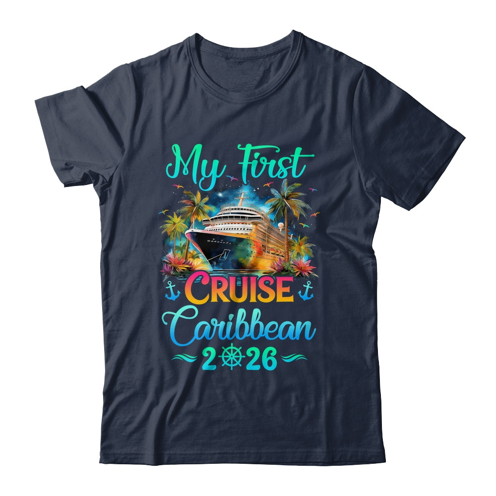 My First Cruise Caribbean 2026 Family Trip Cruisin Together Shirt & Tank Top | teecentury