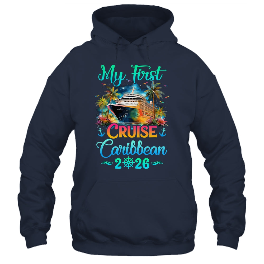 My First Cruise Caribbean 2026 Family Trip Cruisin Together Shirt & Tank Top | teecentury