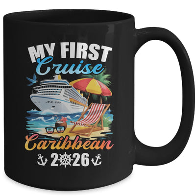 My First Cruise Caribbean 2026 Family Vacation Trip Matching Mug | teecentury