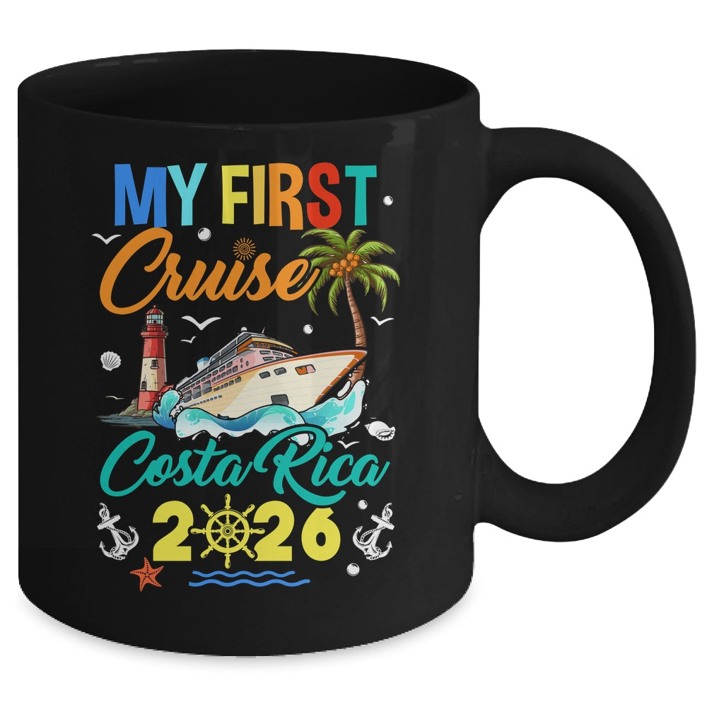 My First Cruise Costa Rica 2026 Family Matching Vacation Group Mug | teecentury