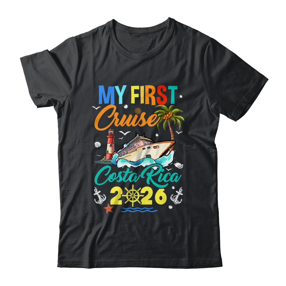 My First Cruise Costa Rica 2026 Family Matching Vacation Group Shirt & Tank Top | teecentury