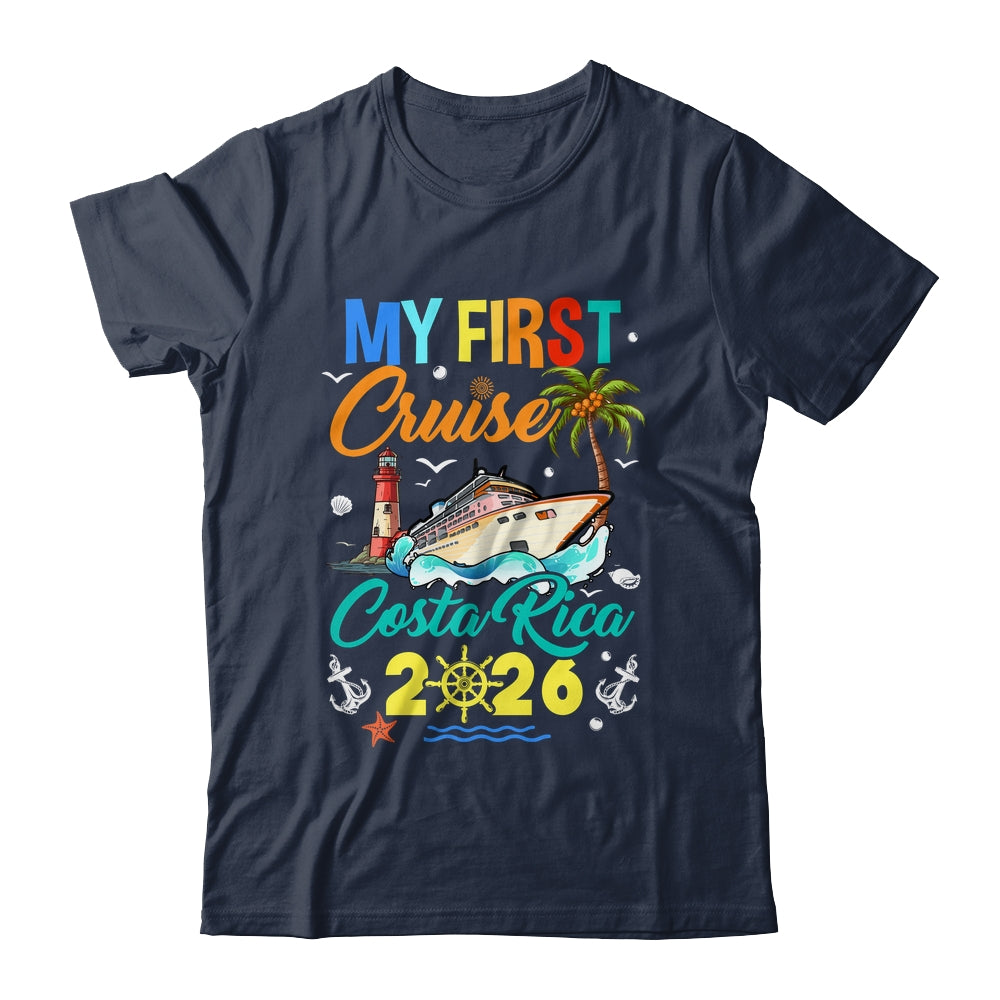 My First Cruise Costa Rica 2026 Family Matching Vacation Group Shirt & Tank Top | teecentury