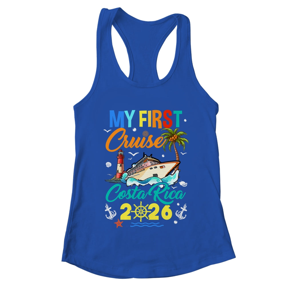 My First Cruise Costa Rica 2026 Family Matching Vacation Group Shirt & Tank Top | teecentury