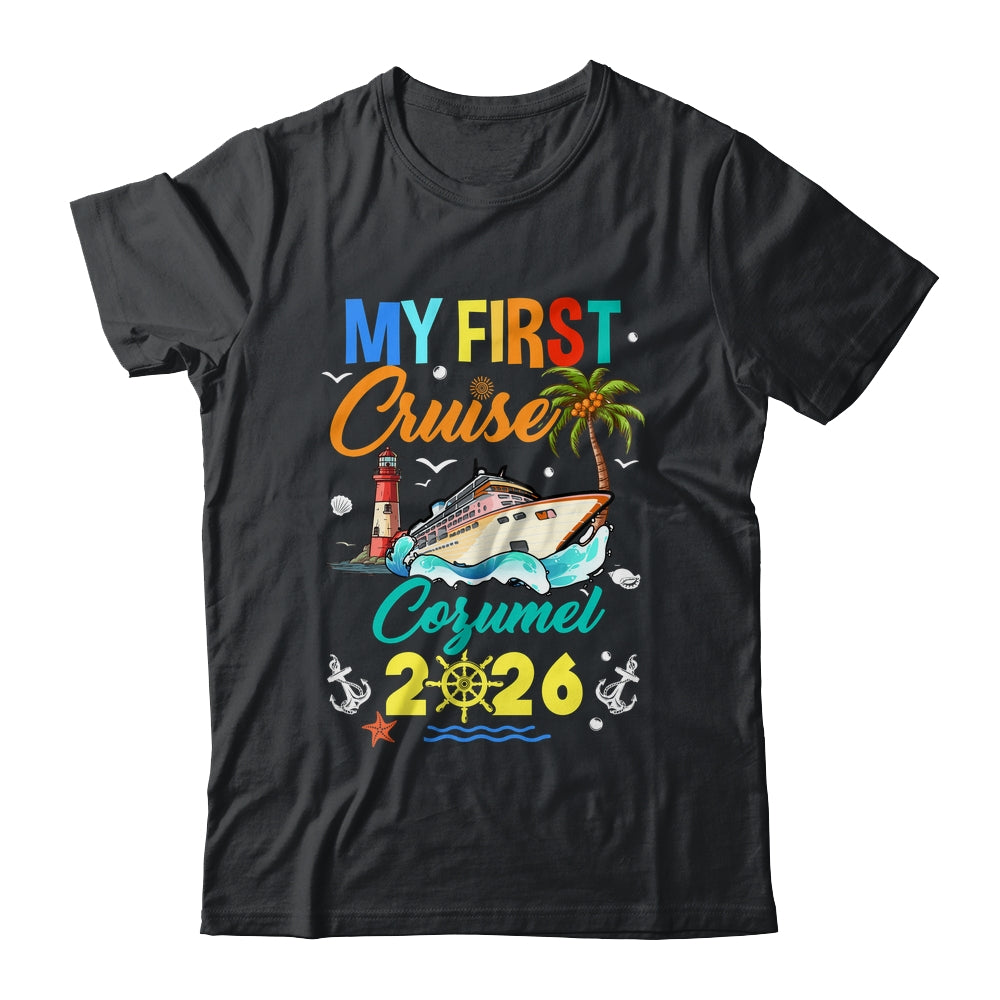 My First Cruise Cozumel 2026 Family Matching Vacation Group Shirt & Tank Top | teecentury