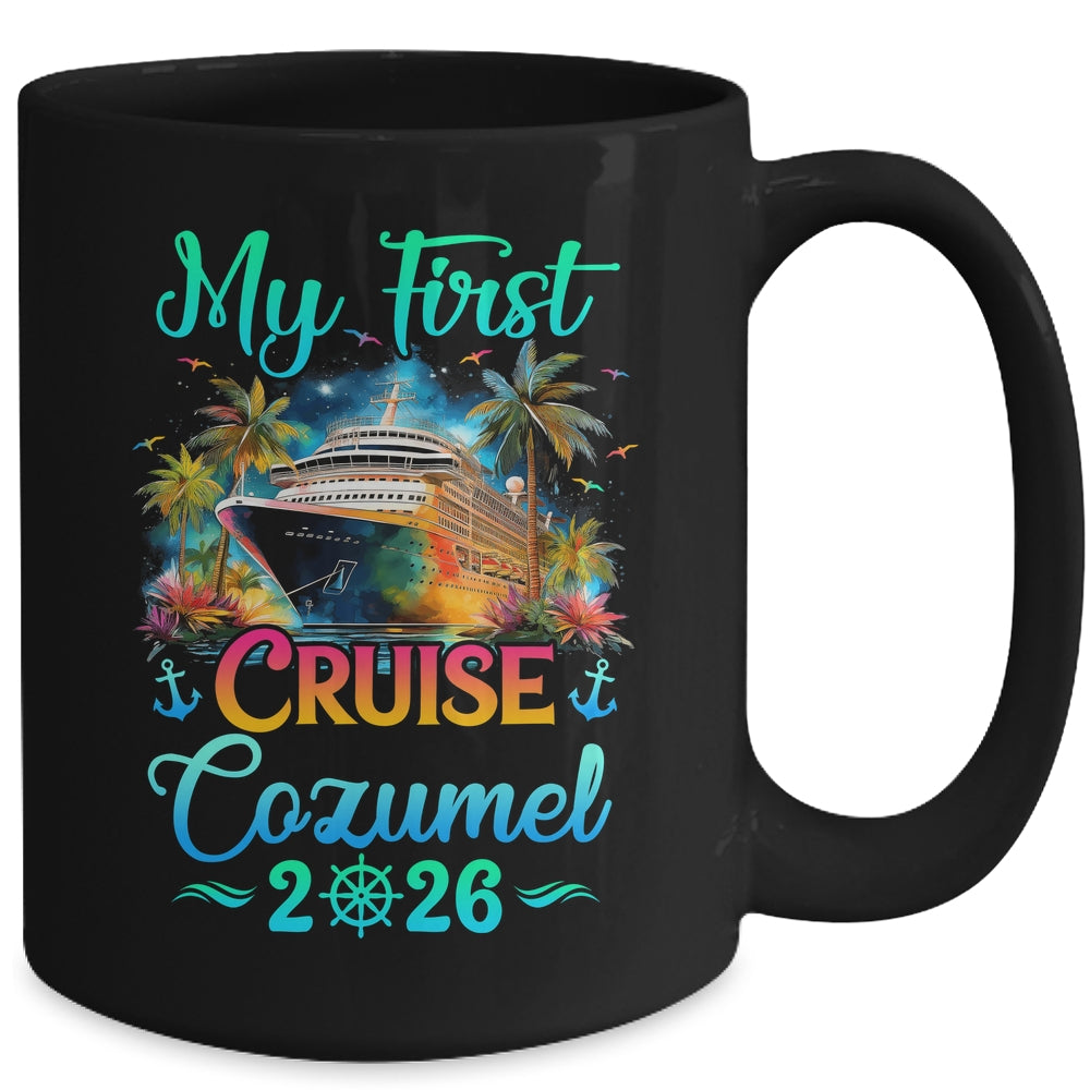 My First Cruise Cozumel 2026 Family Trip Cruisin Together Mug | teecentury