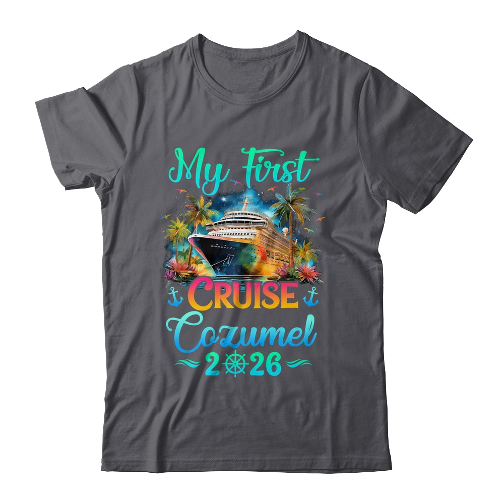 My First Cruise Cozumel 2026 Family Trip Cruisin Together Shirt & Tank Top | teecentury