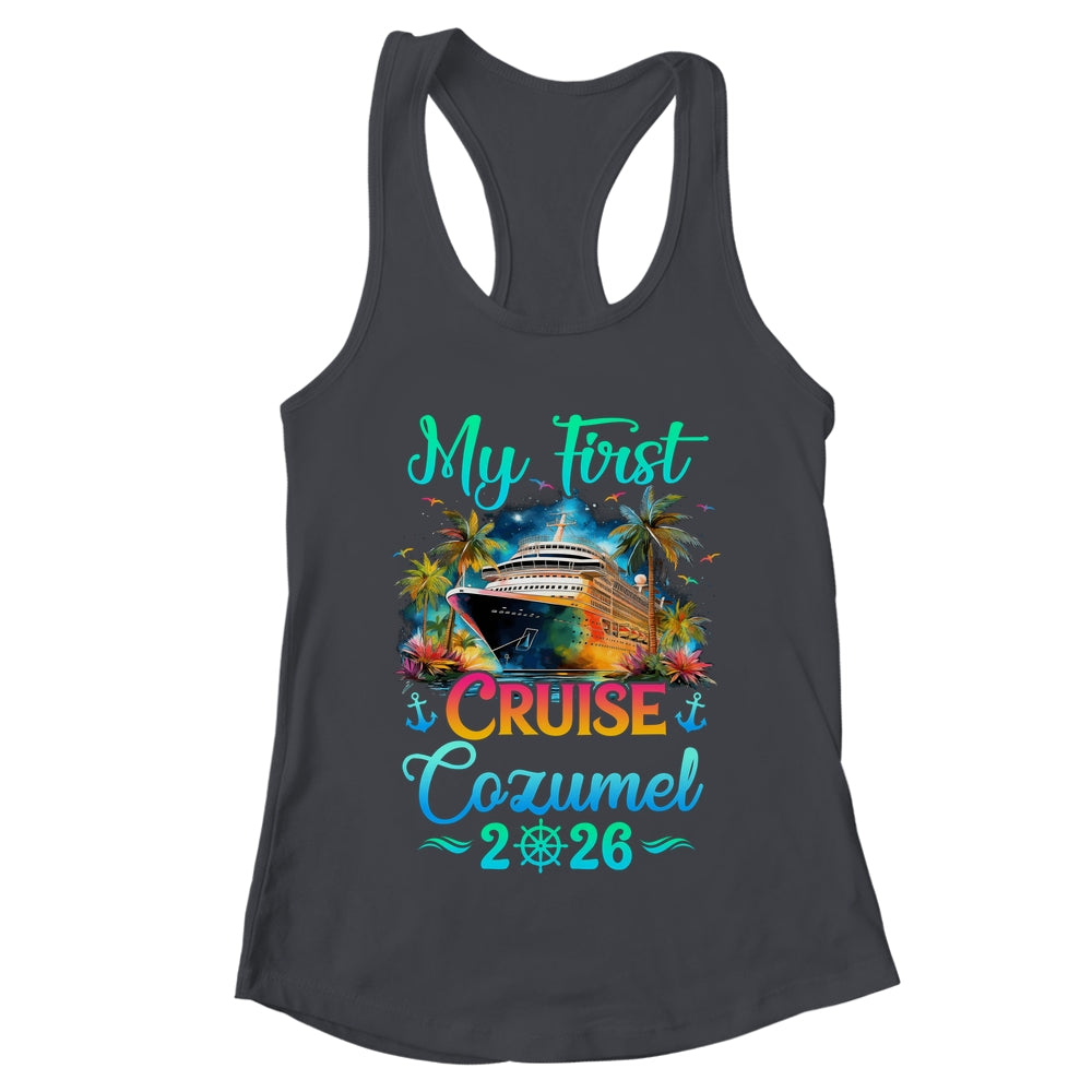 My First Cruise Cozumel 2026 Family Trip Cruisin Together Shirt & Tank Top | teecentury