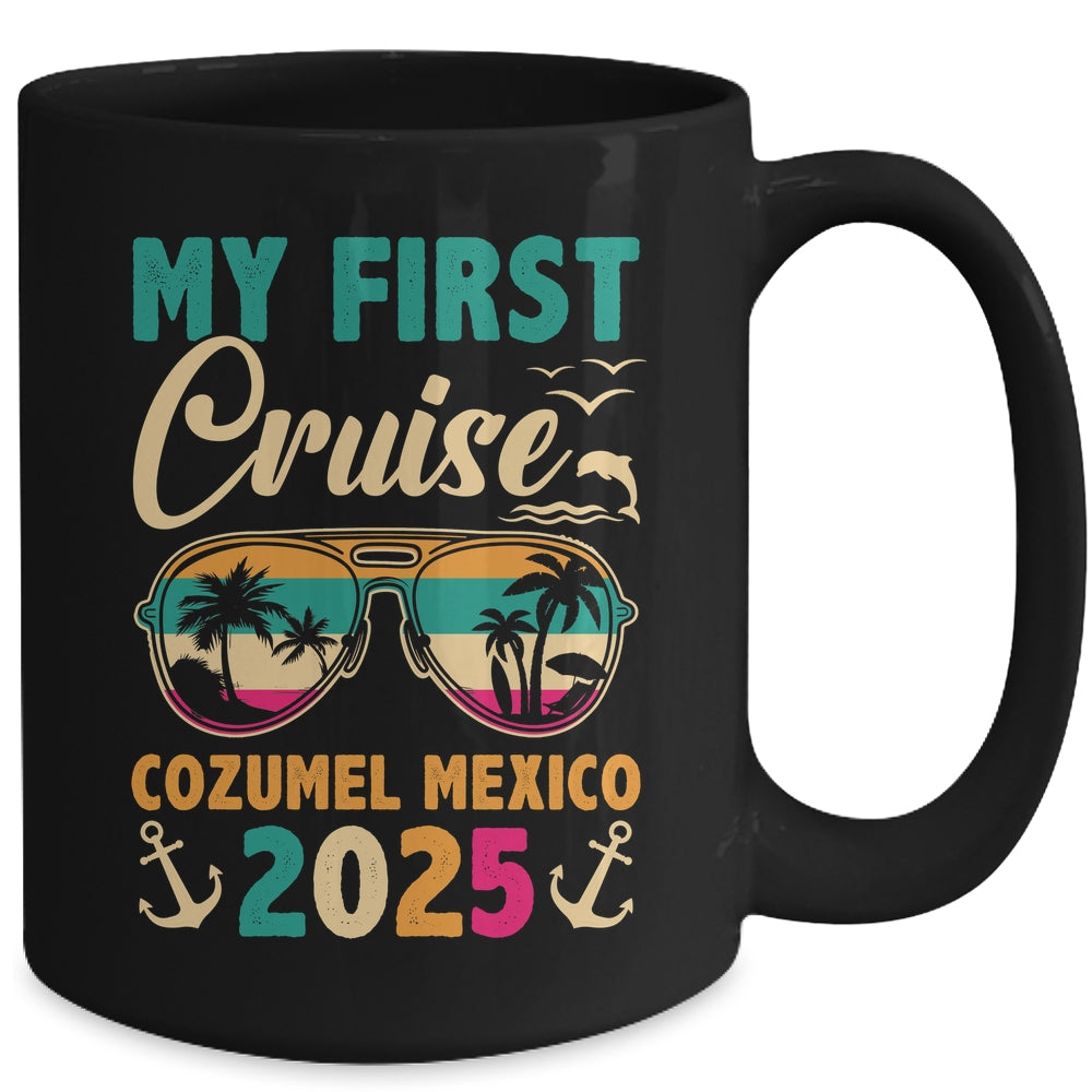 My First Cruise Cozumel Mexico 2025 Family Vacation Travel Mug | teecentury