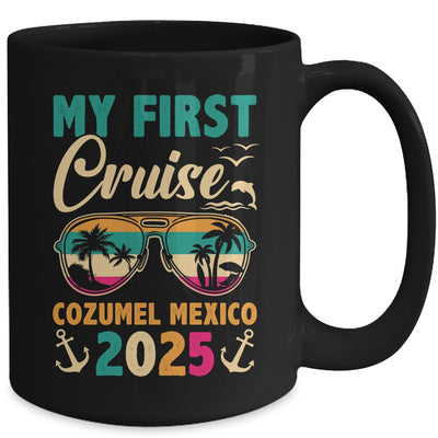 My First Cruise Cozumel Mexico 2025 Family Vacation Travel Mug | teecentury