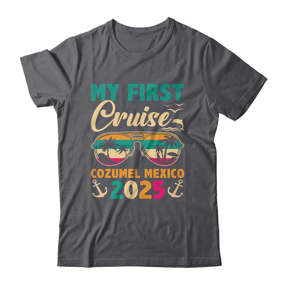 My First Cruise Cozumel Mexico 2025 Family Vacation Travel Shirt & Tank Top | teecentury